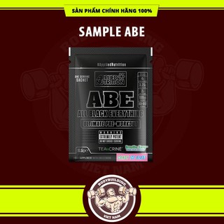 Combo 5 sample applied nutrition abe pre workout 1ser gói thử 1 lần dùng