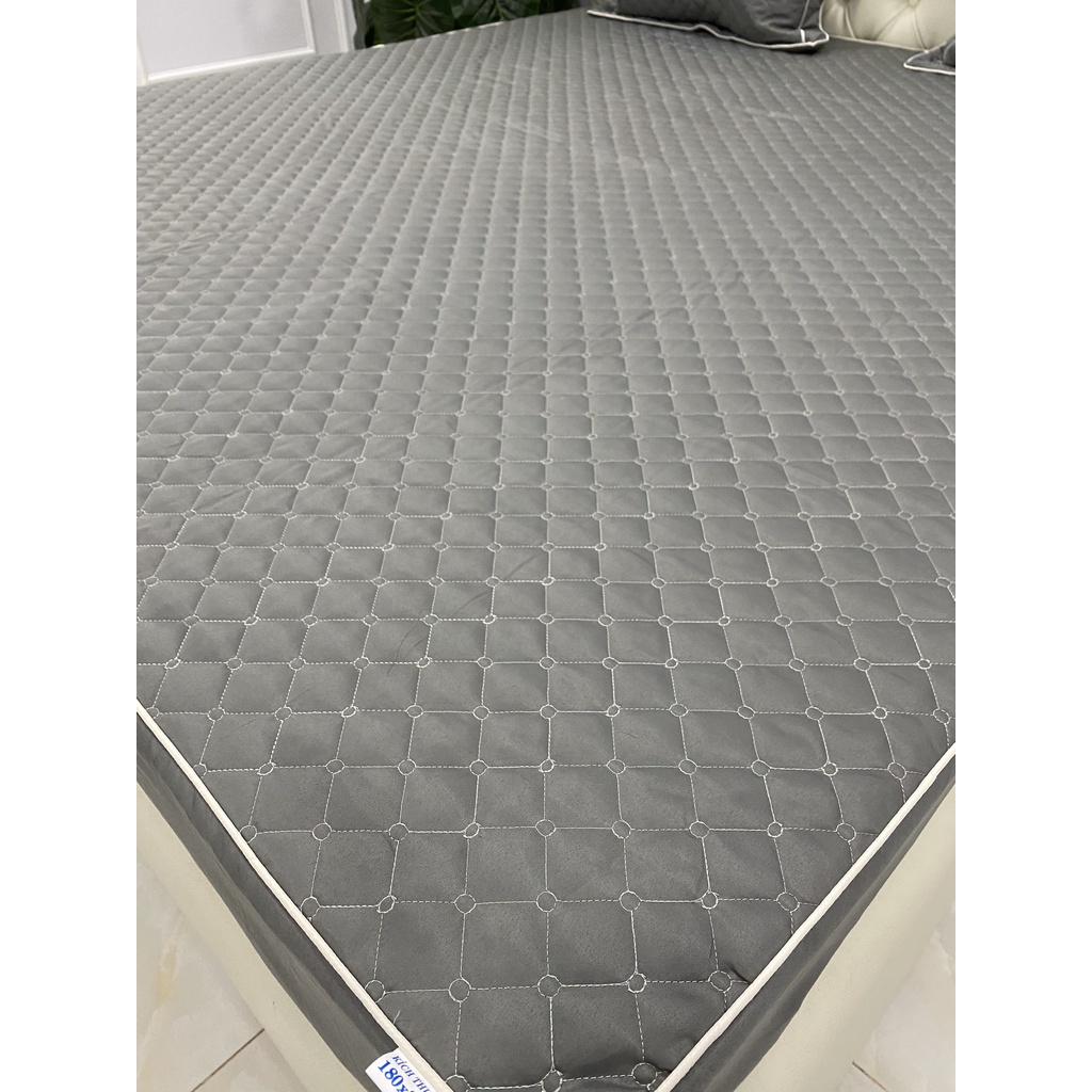 (Hàng Mới ) Ga Gối satin trần bông bo chun đẹp