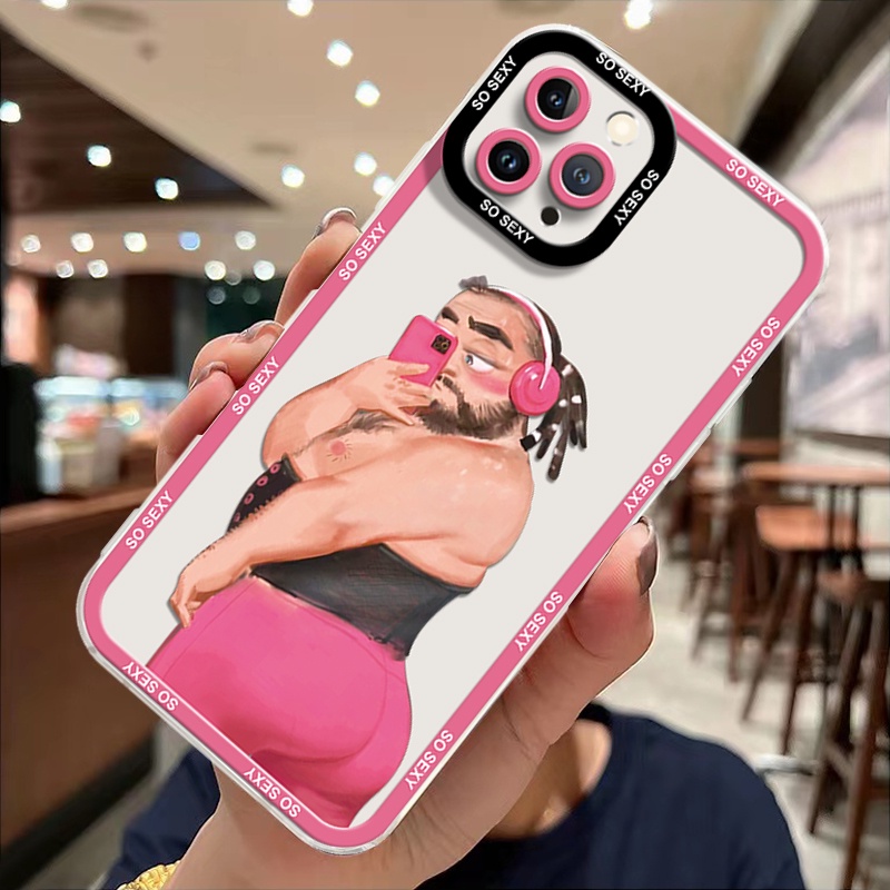 Ốp Điện Thoại Silicon TPU Mềm Trong Suốt Chống Sốc Thời Trang Cho IPhone 14 13 Pro X XR XS Max 11 12 6 6S 7 8 14 Plus