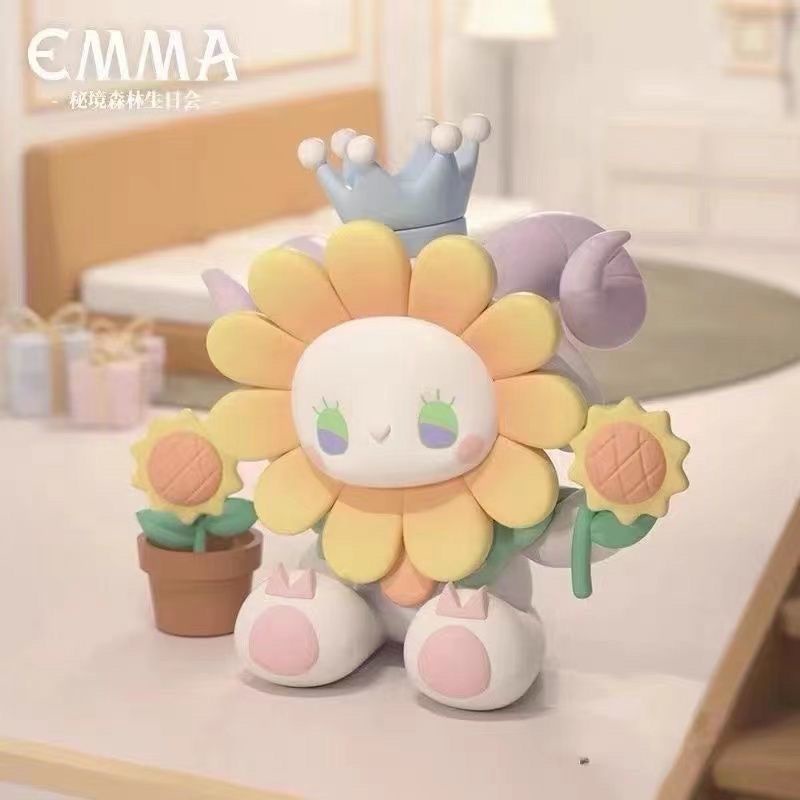 ❤sản phẩm chính thức❤Emma rừng Loạt câu lạc bộ sinh nhật Hộp mù Con búp bê Đồ chơi Quà tặng Đồ chơi dễ thương