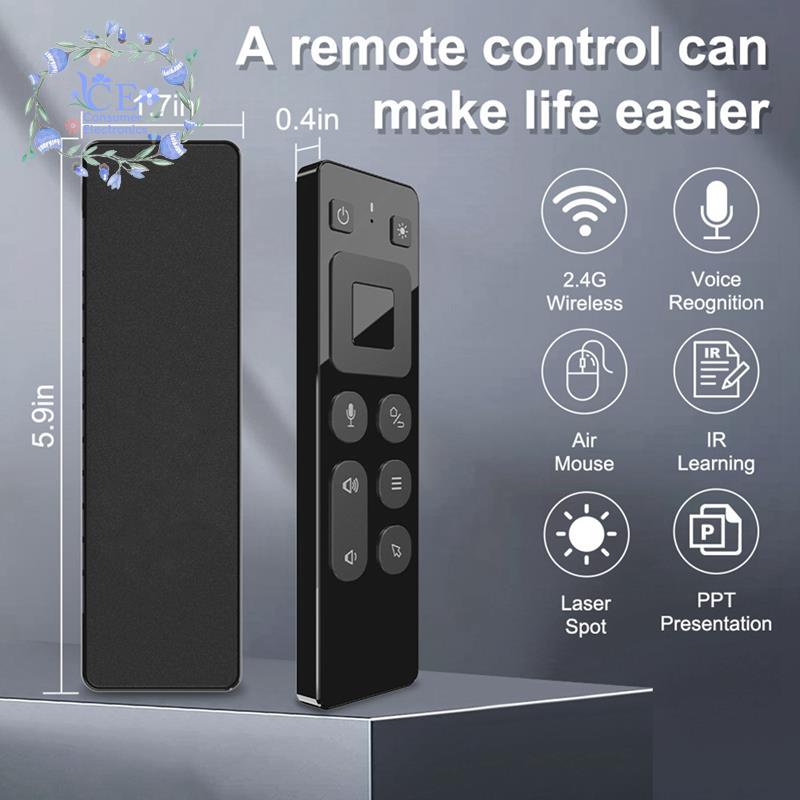 Điều Khiển Từ Xa T8 Pro 2.4G Cho Android TV BOX / Windows / OS / Linux Gyro