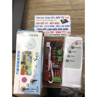 Bộ mạch điều khiển từ xa quạt