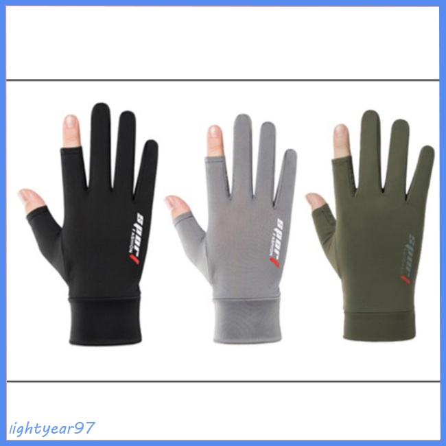 1 Đôi Găng Tay Câu Cá Nửa Ngón Chống Trượt Tiện Dụng