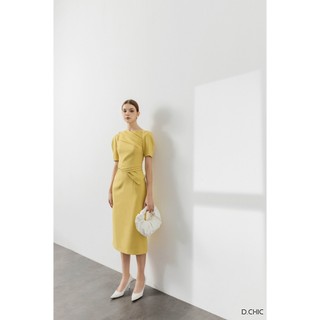Váy bút chì xếp nơ eo D.CHIC MS: 2813215