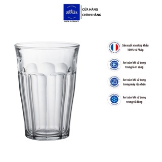 Bộ 6 ly D1029A Duralex - Picardie Trong Clear 360ml  Thủy tinh cường lực cao cấp Pháp [Chính Hãng]