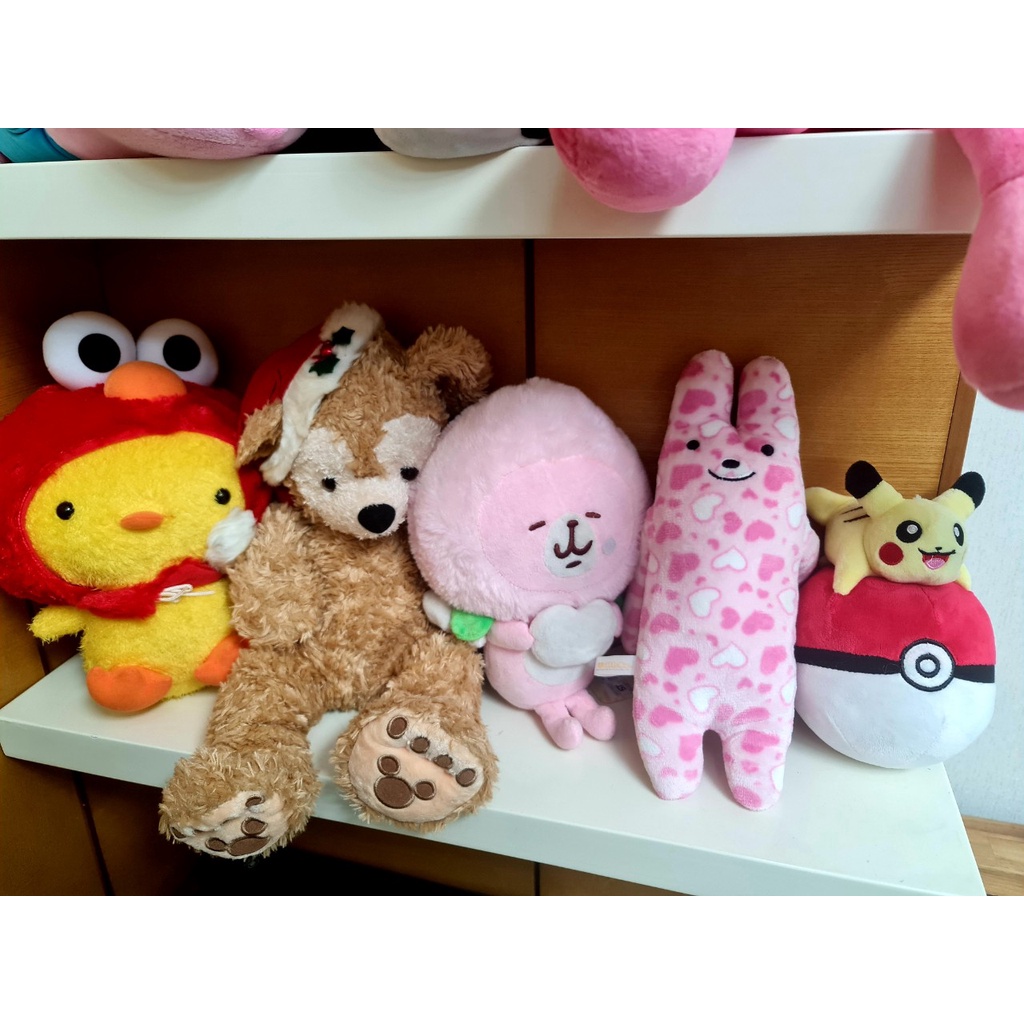 Gấu bông Disney Stitch Kirby Spongebob Buzz Toy Story Usagi Pikachu nhiều mẫu