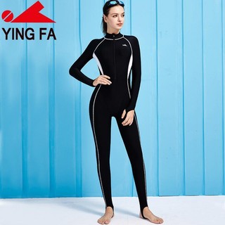 YINGFA dài tay quần áo bơi liền thân