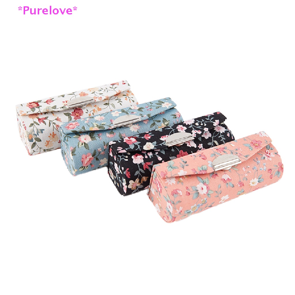 Hộp Đựng Son Môi Kèm Gương Trang Điểm Tiện Dụng Dành Cho Nữ Mới