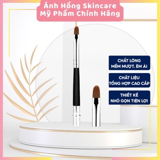 Cọ môi Vacosi L02 Pro màu trắng bạc
