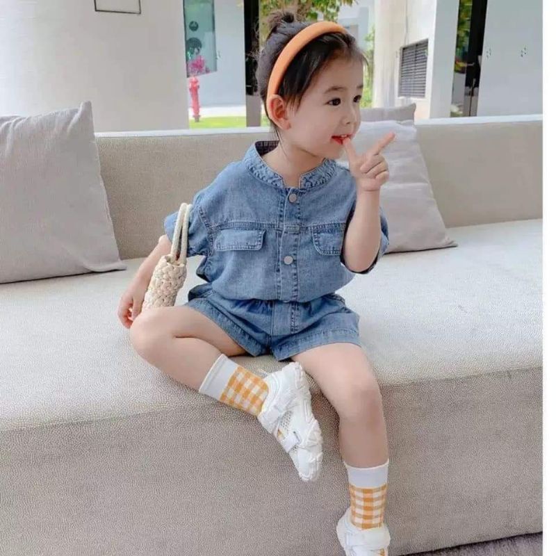 Sét jean quảng châu bé gái