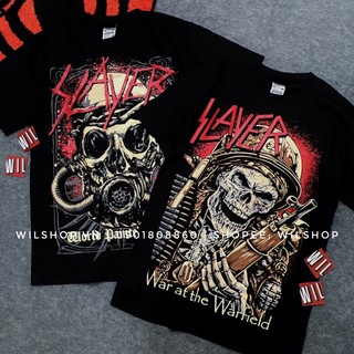 (M, L, XL, XXL) ÁO ROCK SLAYER - ROCK BAND TEE - ÁO PHÔNG ÁO THUN NHẠC ROCK UNISEX - ROCKTEE