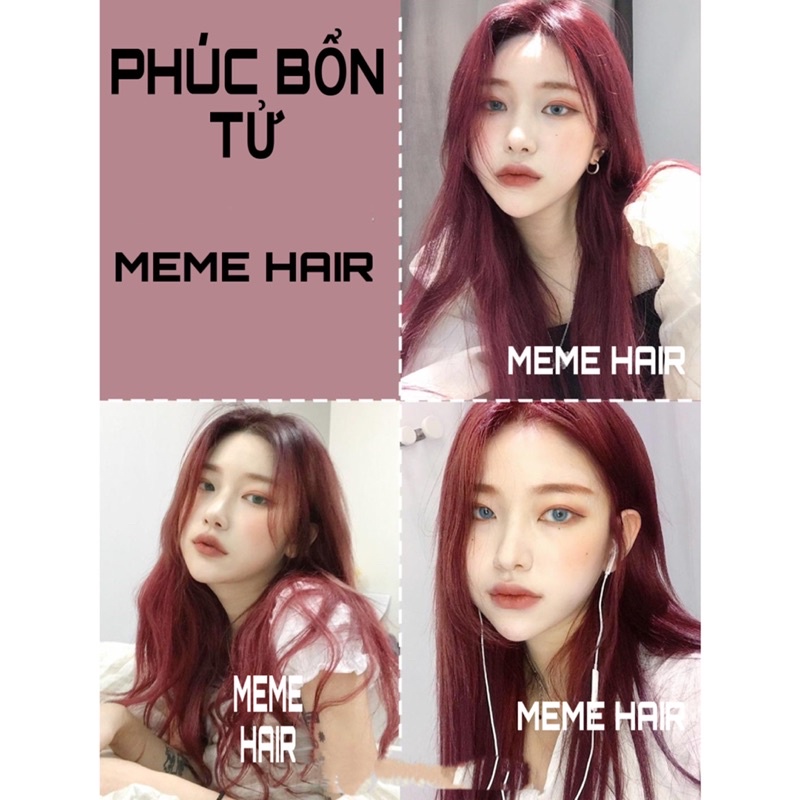Combo màu nhuộm tone đỏ hot trend