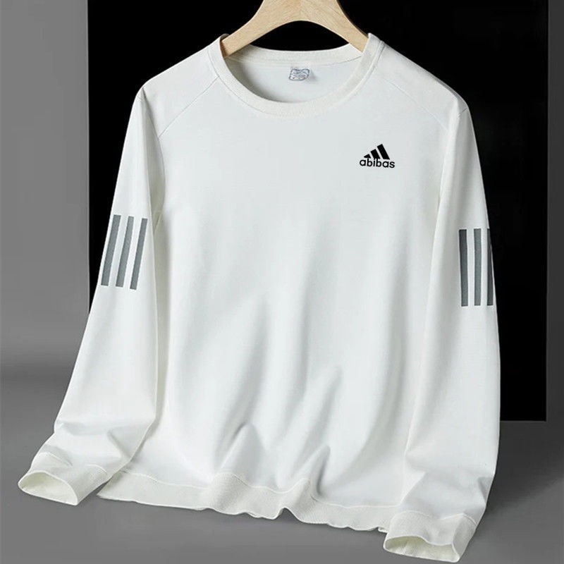 Áo Thun Thể Thao adidas Dáng Rộng Cổ Tròn Chất Liệu Cotton Cao Cấp Thời Trang Mùa Thu Đông Dành Cho Nam