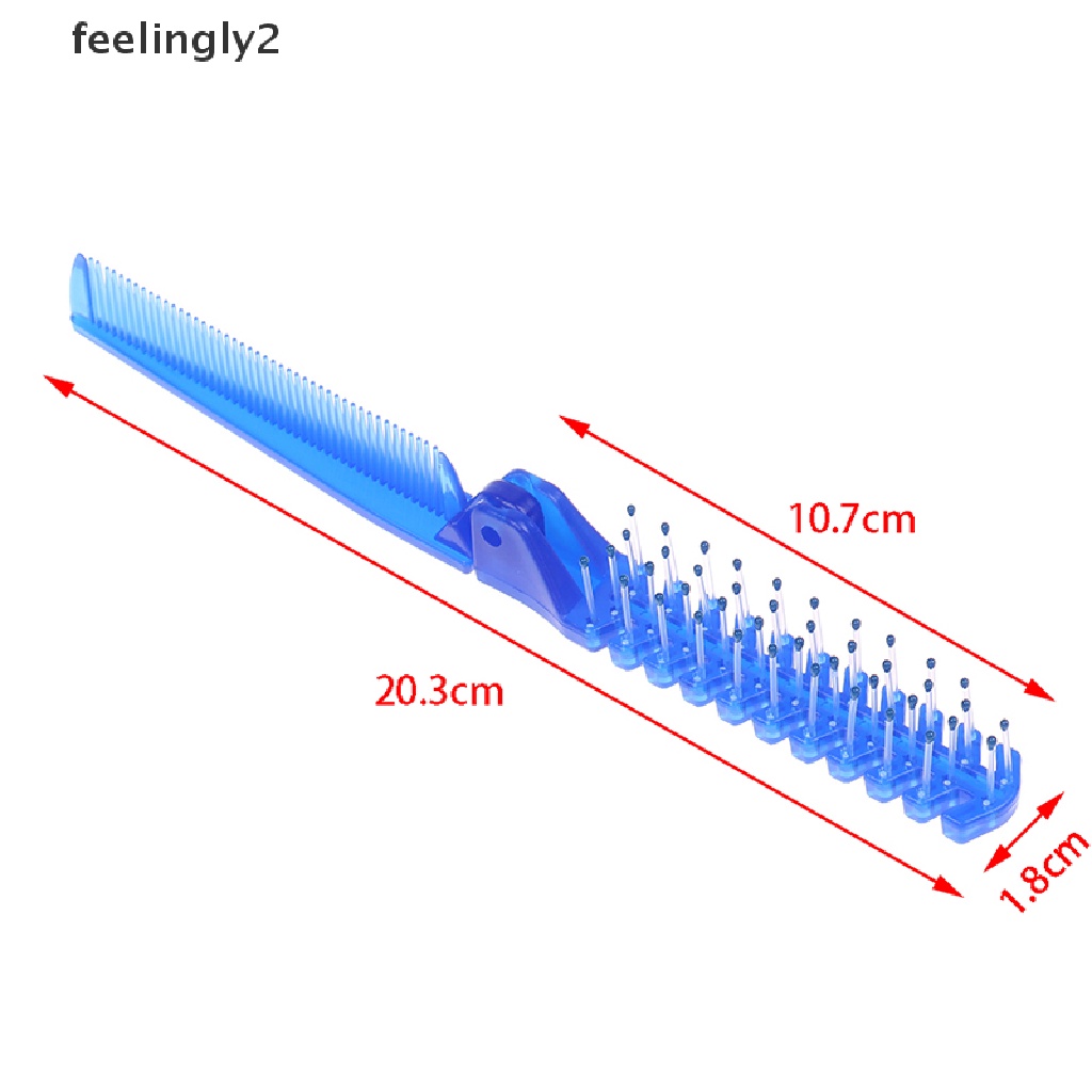 Lược Nhựa Chống Tĩnh Điện Có Thể Gấp Gọn Tiện Lợi Cho Du Lịch