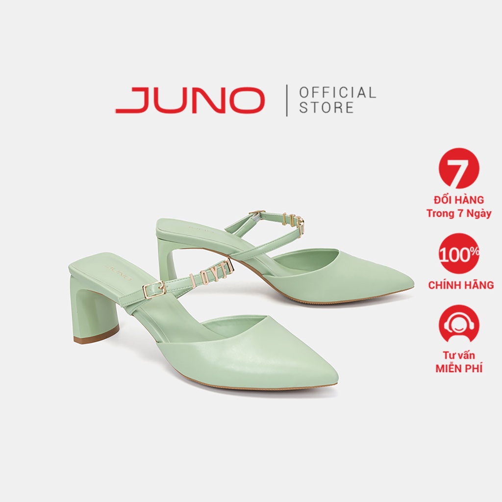 Giày Cao Gót JUNO Mules Joyful CG07127