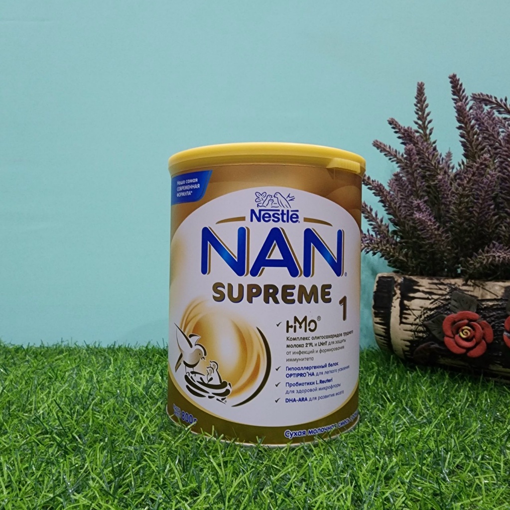 Sữa bột Nestle Nan Supreme HMO (HA), 0-12 tháng, Nga, lon 800g