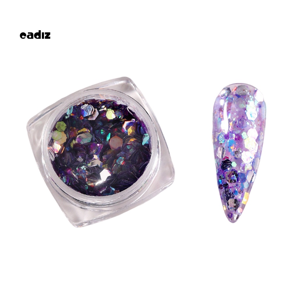 1 Hộp Hạt Kim Sa Chống Trầy Trang Trí Móng Tay