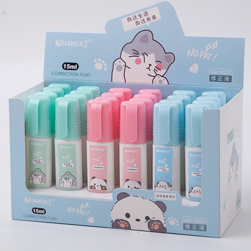 Bút xóa nước cute, bút xóa nước nhiều mẫu dễ thương