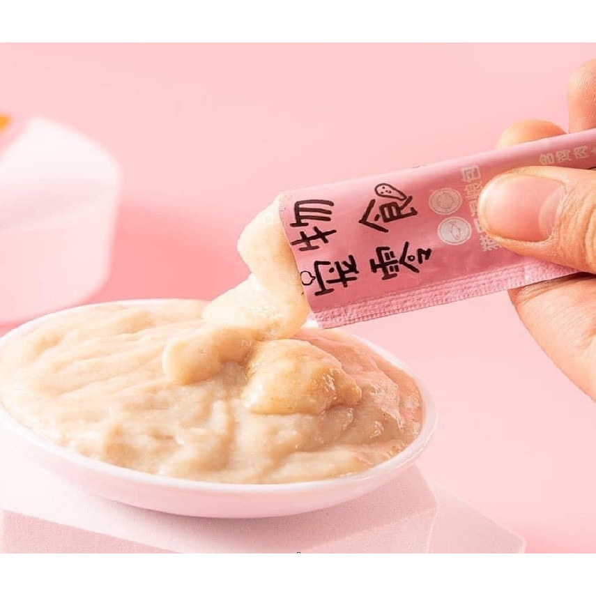 Soup Thưởng Cho Mèo Thanh 15g - Súp Thưởng Shizuka Nhật Bản