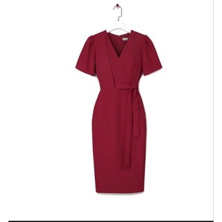 Đầm Doris form bút chì, hàng 1 lớp nhẹ tênh mỏng mát