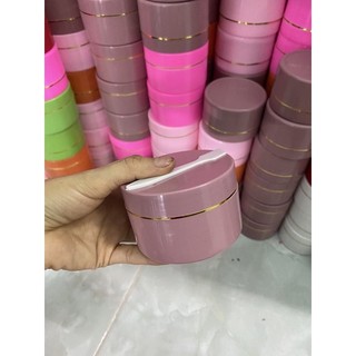 Hủ 100gr-tặng muỗng-màu hồng đất