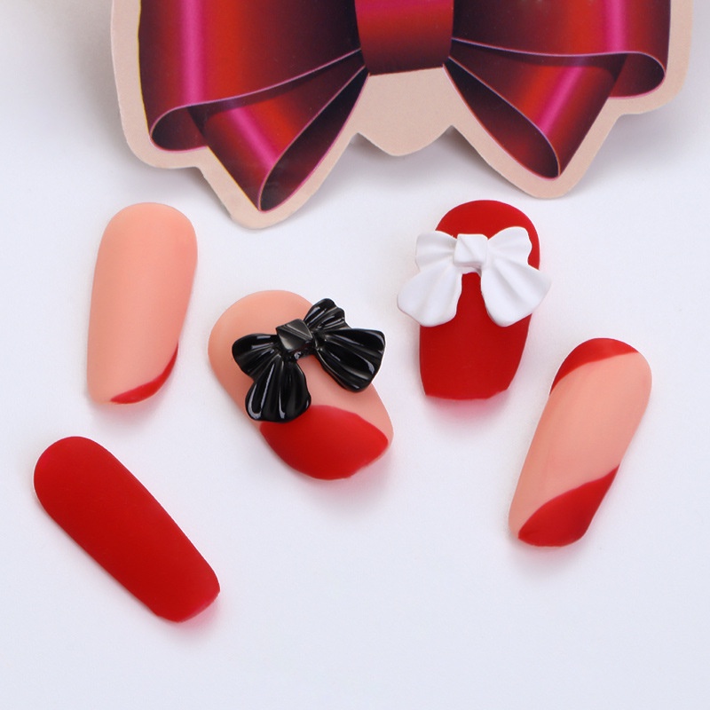 Phụ Kiện Trang Trí Móng Tay Hình Bướm Màu Vàng Và Ngọc Trai Phong Cách Hàn Quốc