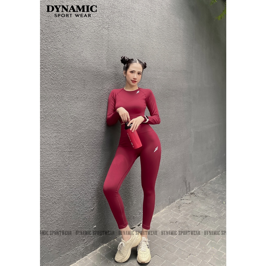 Áo dài tay và Quần dài Hyperflex - Set bộ thể thao tập Gym, Yoga, Aerobic nữ