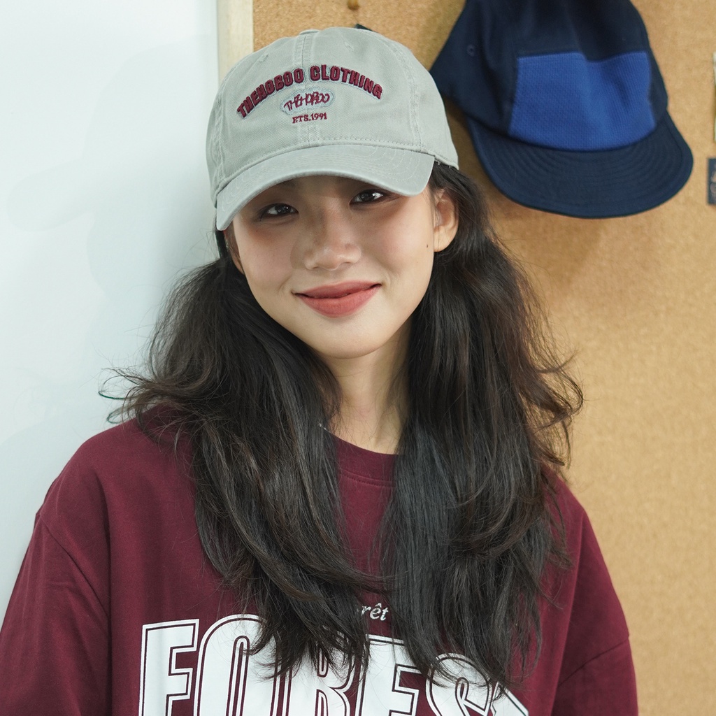 Japanese letter embroidery Korean version cap for women's summer casual versatile sunscreen baseball cap for men's fashion hat