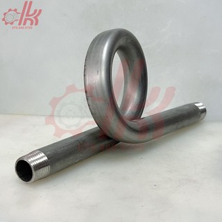 Xi phong inox 304 2 đầu ren ngoài