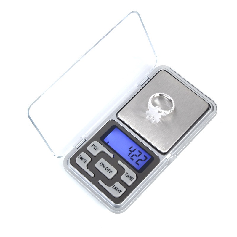 Cân tiểu ly điện tử mini MH-series 100g, 200g, 500g-0.01g