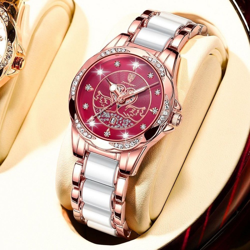 Đồng Hồ Chống Thấm Nước Bằng Sứ Phát Sáng Trong Đêm