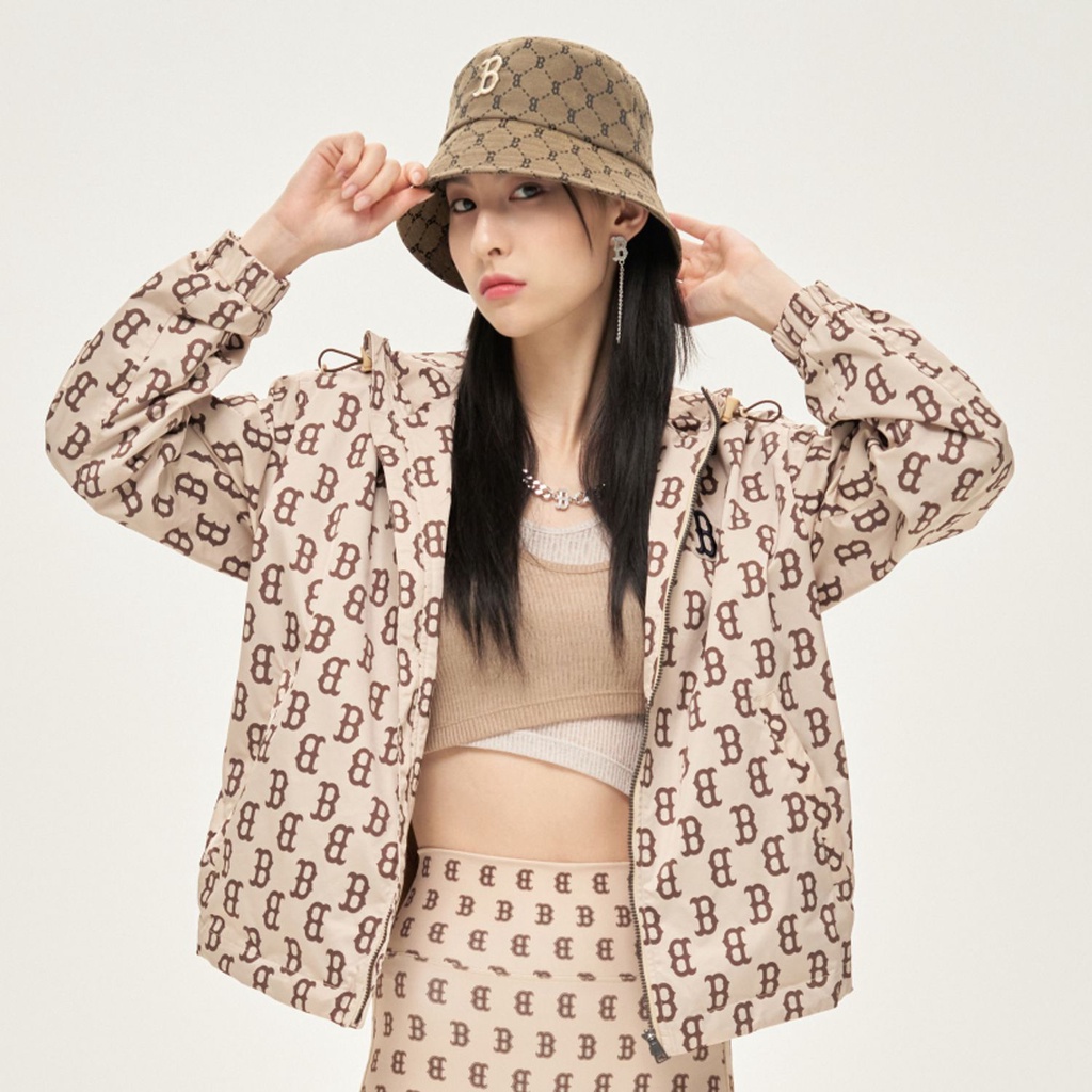 Áo Khoác MLB MONOGRAM ALLOVER PRINT WINDBREAKER 3AWJ06014