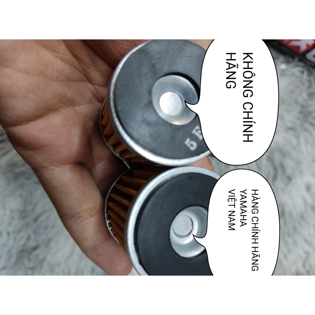 LỌC NHỚT  YAMAHA CHÍNH HÃNG, TEM ĐẦY ĐỦ DÀNH CHO XE Sirius Fi, Jupiter Fi, Exiter 135cc, Exiter 150cc
