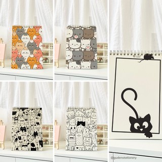 Sổ tay cỡ A5 mèo Basic 120 trang_Guden Stationery