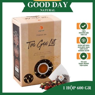 Trà gạo lứt Quê Việt - Giúp thanh lọc gan và thải độc cơ thể