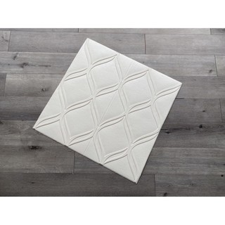 Xốp Dán Tường Giả Da Kim cương Hoa Văn Cực Đẹp Kích Thước 70x70cm Loại 1 MF375