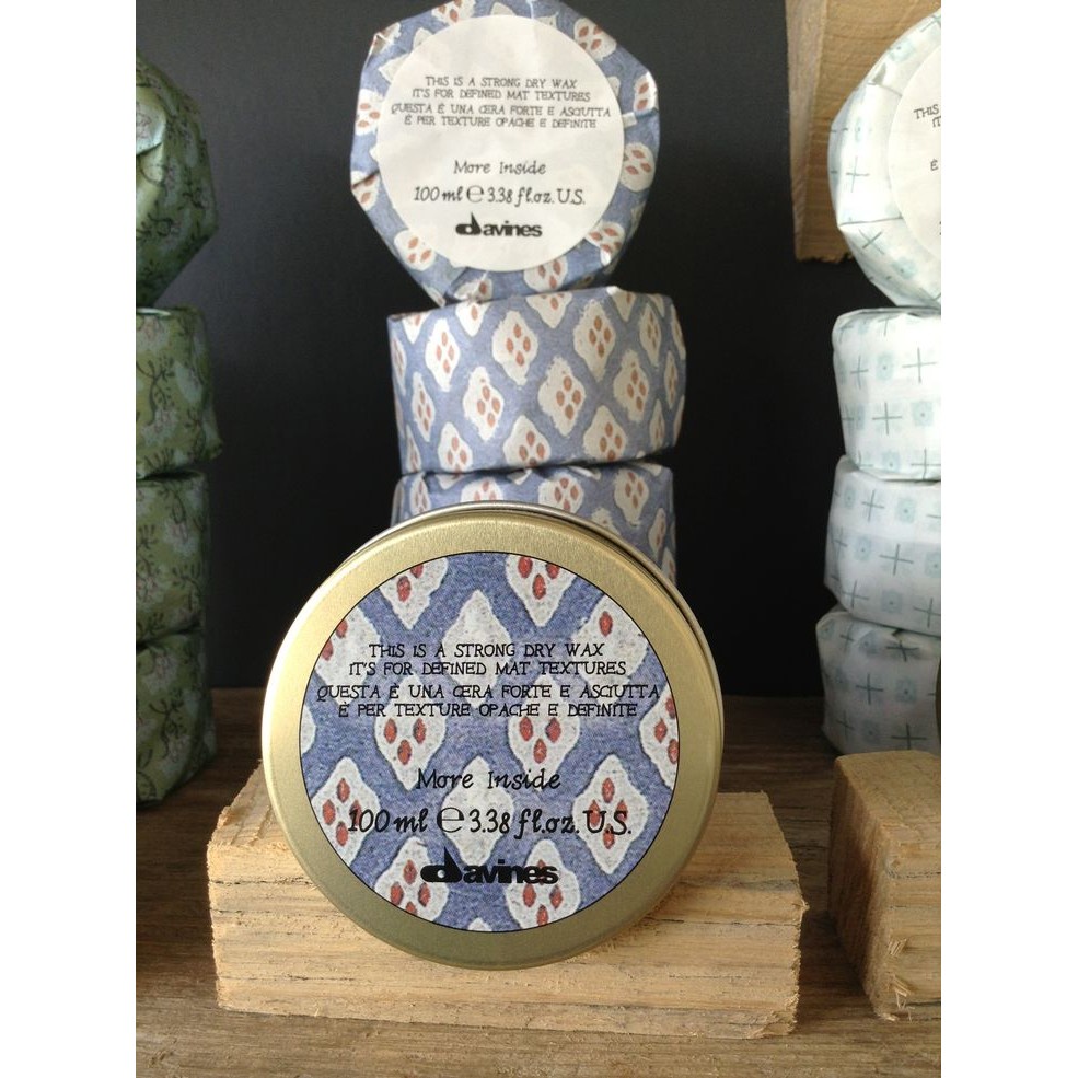 Sáp giữ nếp siêu cứng DAVINES STRONG DRY WAX 75g
