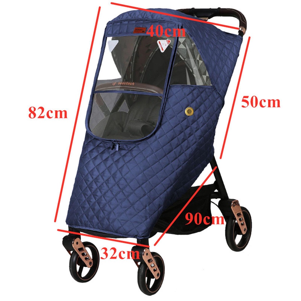 LAYOR1 Vỏ Bọc Xe Đẩy Em Bé Chất Liệu Dày Dặn Chống Mưa / Bụi Bẩn Tiện Dụng