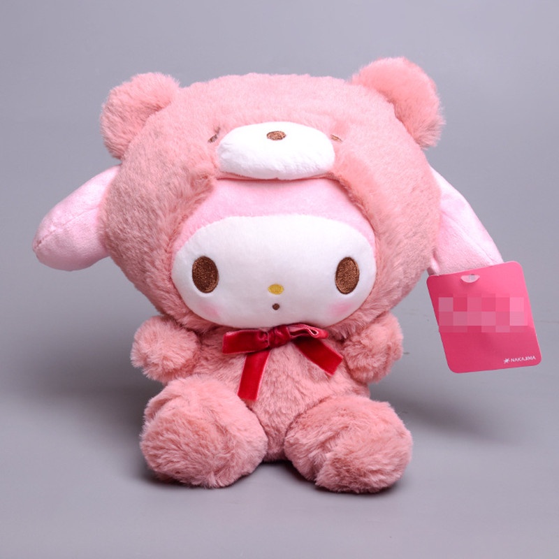 Đồ chơi nhồi bông Hình Sanrio Kuromi My Melody 20Cm Mềm Mại Trang Trí Phòng Bé Gái