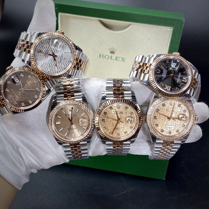 Đồng hồ nam Rolex size 36-41mm 3235 Thuỵ Sỹ Fullbox