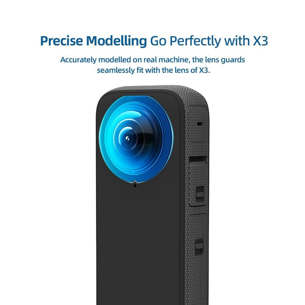 Miếng Dán Bảo Vệ Ống Kính Kép Cho Insta360 X3