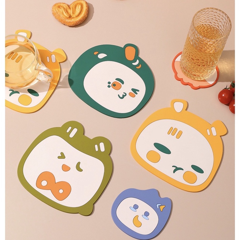 Lót ly lót nồi chịu nhiệt chống trượt 10cm/ 17cm