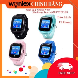 [CHÍNH HÃNG] Đồng hồ thông minh định vị GPS trẻ em chống nước Wonlex KT01 chế độ rung có camera và bàn phím số