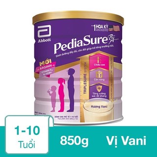 [HSD T11-2024] Sữa Bột Abbott PediaSure BA Hương Vani 850g.
