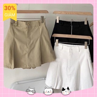 Quần giả váy nữ chữ a lưng thun chất kaki siêu hot onami