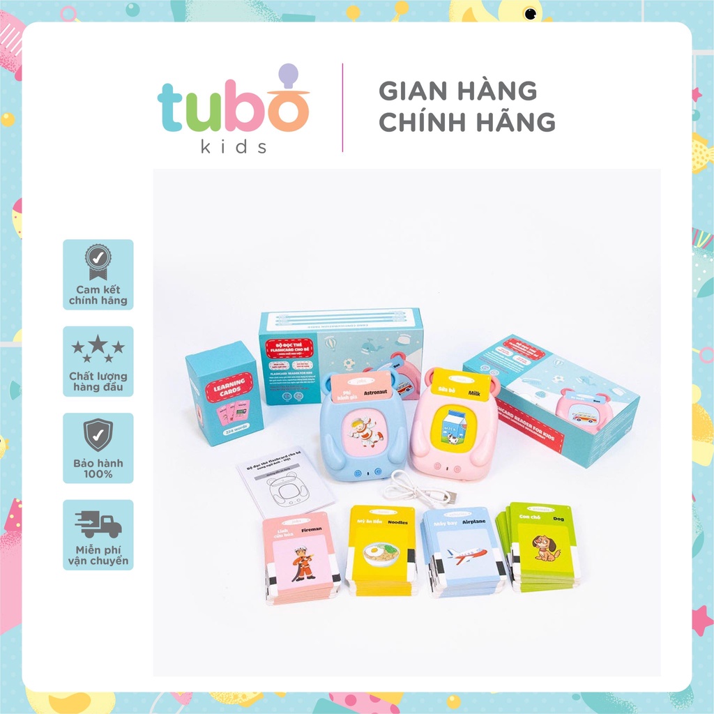 Máy Đọc Thẻ Song Ngữ Việt - Anh Rèn Luyện Tư Duy Ngôn Ngữ Cho Bé