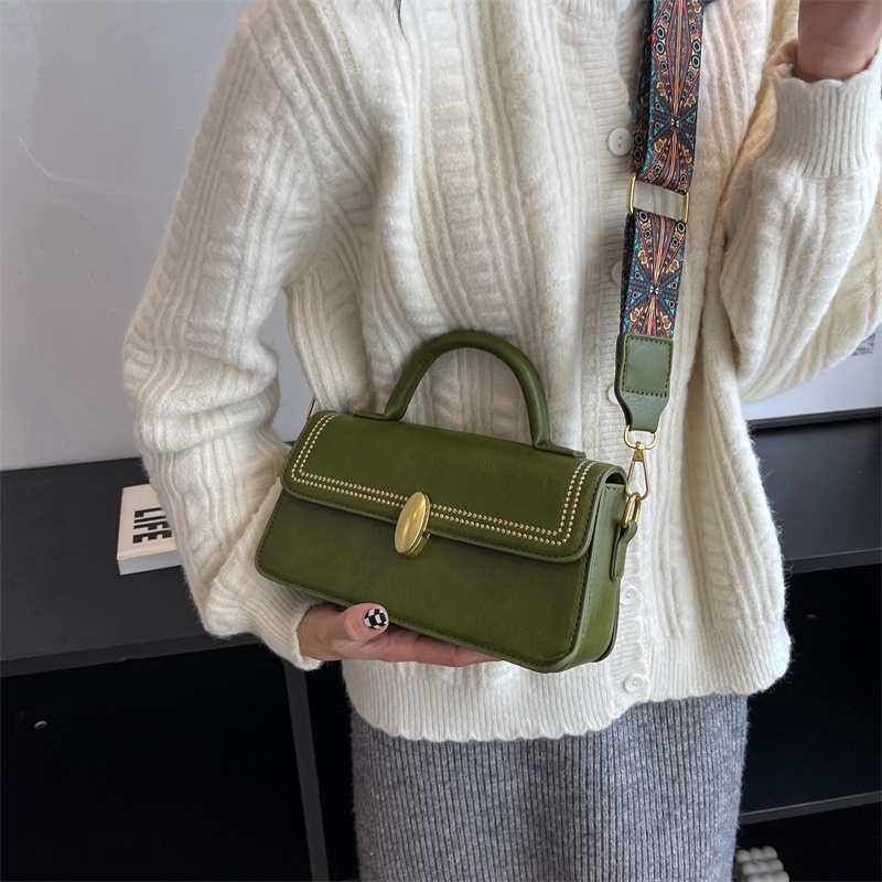 Túi Xách Đeo Chéo CK1395 Phong Cách retro Thời Trang Thu Đông Cho Nữ