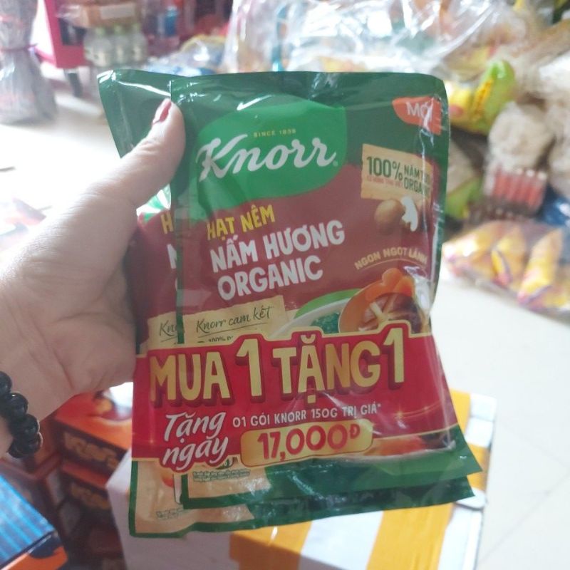 Hạt nêm chay Knorr Nấm hương 170g-380g