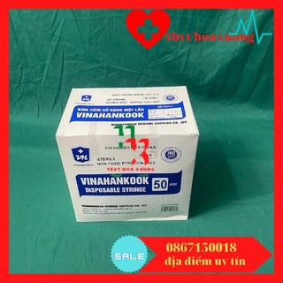 Bơm tiêm 50 ăn vinahakool( combo 10 chiếc)