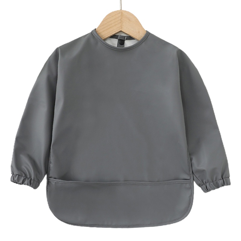 Tạp Dề Chống Nước In Họa Tiết Nghệ Thuật Trung Tính Có Thể Tái Sử Dụng Cho Bé Sơ Sinh